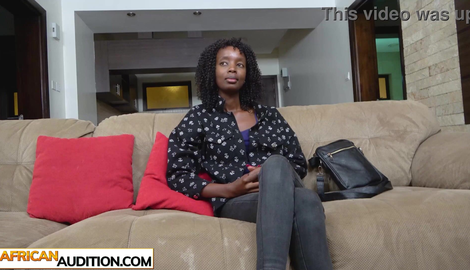 Big ass ebony teen Nantale deep doggystyle fucking at the fake casting 2026/FullHD