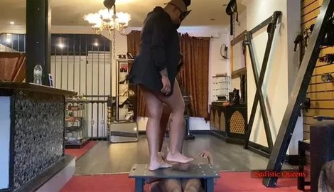 Squishysax - Miss Jo and Madam Amour - Cockbox Destruction with Sadistic Queens