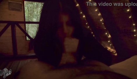 Anniversary Cabin POV: My Wife Sucked Me Off in the Dark, Swallowed My Load & Teased Her Tits | The Vegas Homemade Blowjob with lovely models William Vega, Selena Vega 2026/FullHD