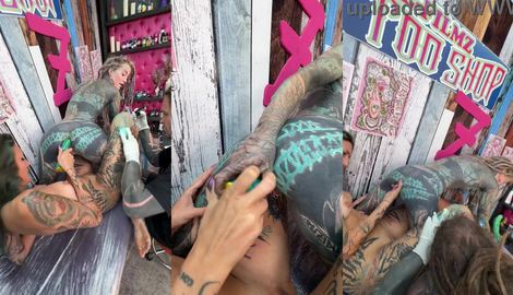 Naughty Tattoo Shop Session - Reverse Cowgirl Dildo Anal While Getting Inked with stunning models Anuskatzz, Edone Kaliyuga, Nikolaz Zpageti 2026/FullHD