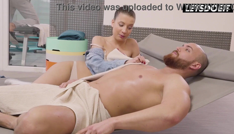 Slim Brunette Drops Her Towel, Shows Her Cunt in Sauna... Muscular Guy Gets Fucking Hard, She Grabs His Cock with beautiful models MrBigFatDick, Therese Bizarre 2026/FullHD