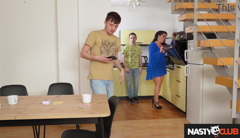 NastyClub - Busty Brunette Mature Interrupts the Poker Game with Her Horny Moves with popular stars Elias Kupper, Jack Roberts, Marianna Sweet 2026/FullHD