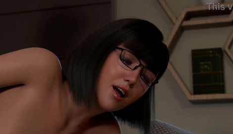 FreshWomen [Season 3] | 18yo Busty Petite Asian Nerdy Teen With Glasses Gives Blowjob And Gets Her Tight Pussy Creampied Doggystyle By Huge Cock | 3D Animated Porn Game 2026/FullHD