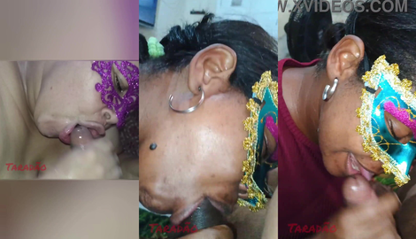 Black woman sucking until she drinks dick milk exclusive with Taradao, Bbwblackbrazilian 2026/FullHD