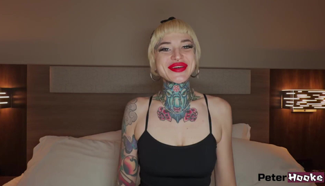 Tattooed Squirting Pussy Blonde Slut Has Uncontrollable Orgasms On Huge Cock! Peter Hooke & Titi Ramone 2026/FullHD