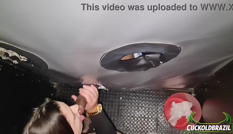 Monica Lima being fucked by a stranger in the GloryHole - Hot blonde with a tight pussy taking a cock in a swingers club. 2026/FullHD