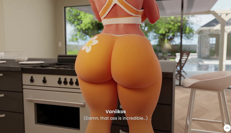 BBW Step Mom MILF With HUGE Tits And A Big Fat Ass Gives Tit Job To Big Cock Step Son In The Kitchen | Mansion Days | 3D Taboo Game 2026/FullHD