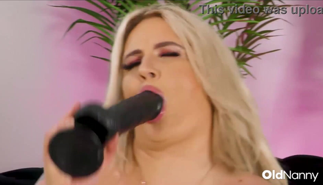 OldNanny - Curvy Blonde BBW Mature Strips And Toys Her Pussy On Couch presenting Katie K Lane 2026/FullHD