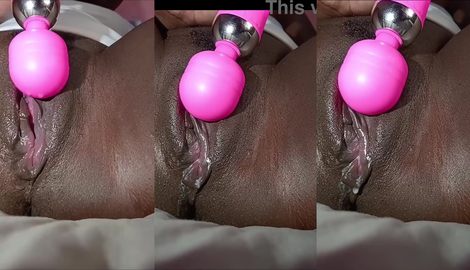 Hot Ebony Squirts Creamy Pussy All Over. with fan favorite Sexxy Vee 2026/FullHD