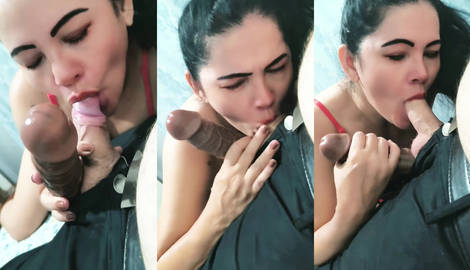 Double blowjob, I suck two dicks with pleasure and take cum in my mouth and on my face, swallowing every last drop of sperm from the black penis and the white penis, I like dirty dick. with viral stars Leo Ogro, White Rabbit Boy 2026/FullHD