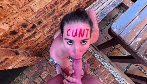 CHUBBY SLUT with SMALL TITS gets a CREAMPIE outdoors with BODY WRITING with amazing kinkybitch69 2026/FullHD