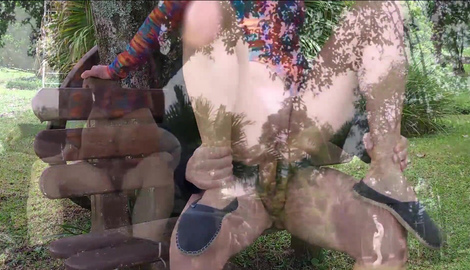 The milf suddenly felt a dick in her ass, but it was too late. Anal creampie in the park. with famous Jane R 2026/FullHD