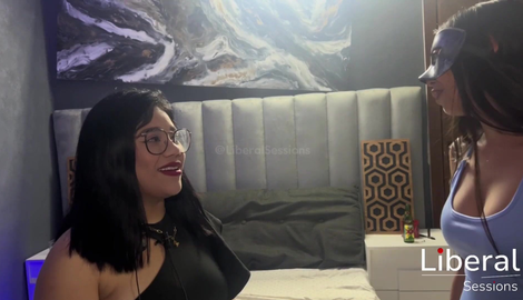 Petite young woman plays English week before being fucked by her gym trainer with social media stars Sarah Skinny, Mopeos 2026/FullHD