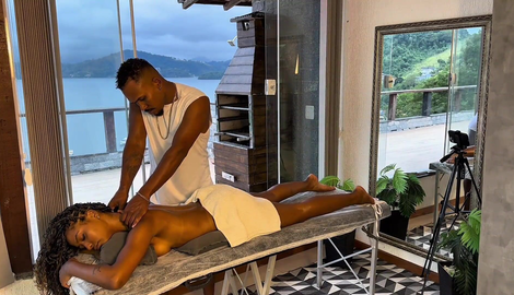 I only asked for a massage... but when it's us, it's never just that. My husband red every detail, the atmosphere, the touch... and little by little the connection became stronger. with gorgeous Edu Black Rj 2026/FullHD