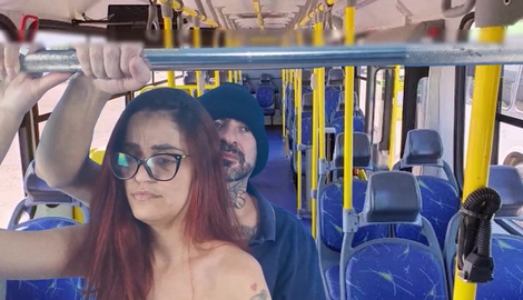 Groped on a public bus! with stunning models Ator Zegalinha, Fanny1 2026/FullHD