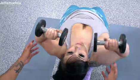 Chubby O'Mya BBW Likes a BBC After Her Workout JM1370 new video with Lawson Jones, O Mya The Bbw Goddess 2026/FullHD