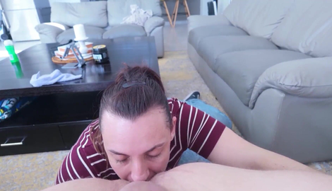 Femdom POV Rimming Blowjob and Pegging to Anal Orgasm Cumshot with incredible models AlexisPawg, AdamMuscle 2026/FullHD