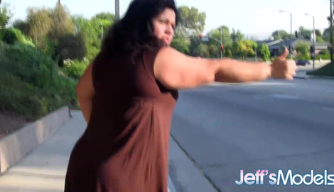Hitchhiking BBW Karla Lane Takes Dick in Exchange for a Ride 2026/HD