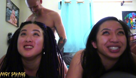 Filipina & Chinese THREESOME while playing PS5 showcasing Jaya 2026/FullHD