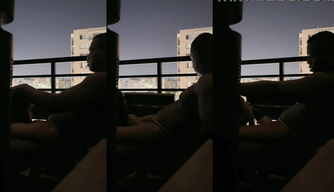 Good blowjob on the balcony with my best friend's boyfriend's cock -amateur couple- nysdel with stunning models Kath, Yander 2026/FullHD