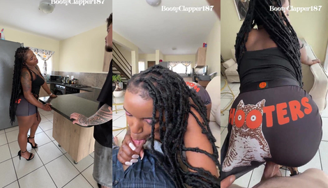 Ripped a Small Hole in my Booty Shorts and Got a Creampie with sexy models NicoleStarz, DeezNutz 2026/FullHD