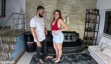 Couple engages in a threesome with Ted in intense anal sex. joined by fan favorites Binho Ted, Helena Gomes, Renan Lopez 2026/FullHD