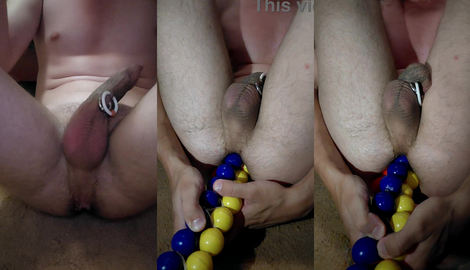 Three anal-bead snakes slithered very deep into my prolapse. with fan favorite Juliaprono3 2026/FullHD