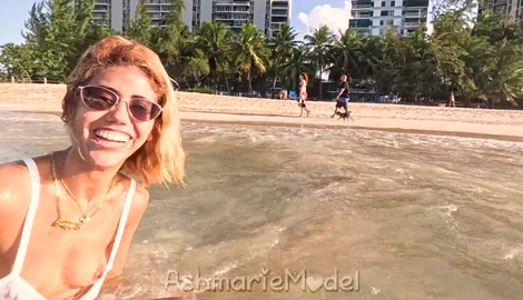 Public Upskirt Boob Slips Slowmo presenting AshmarieModel, Serpente 2026/FullHD