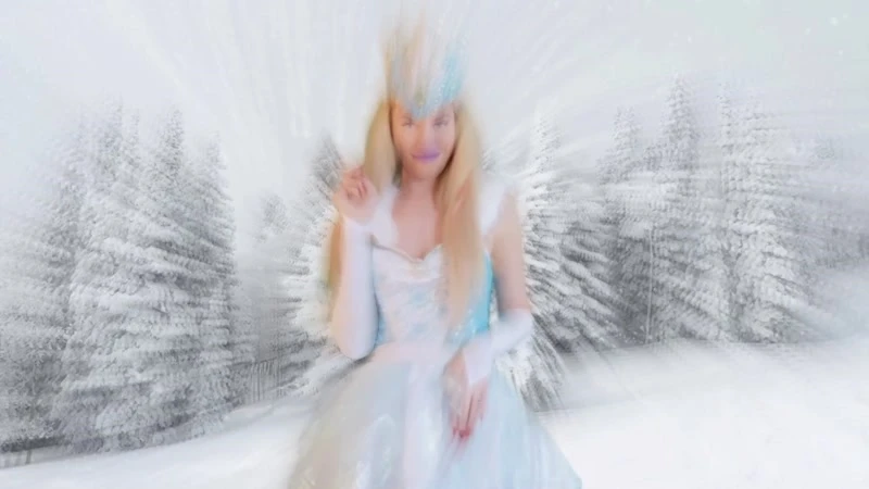Hypnotic Natalie with The snow queens kiss - 2023/HD