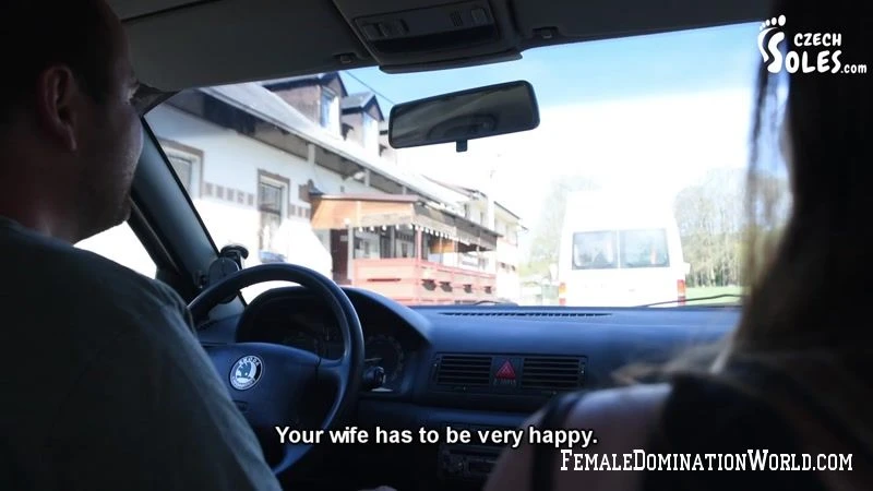 Czech Soles – College girl with long toes hitchhiking foot worship - 2023/HD