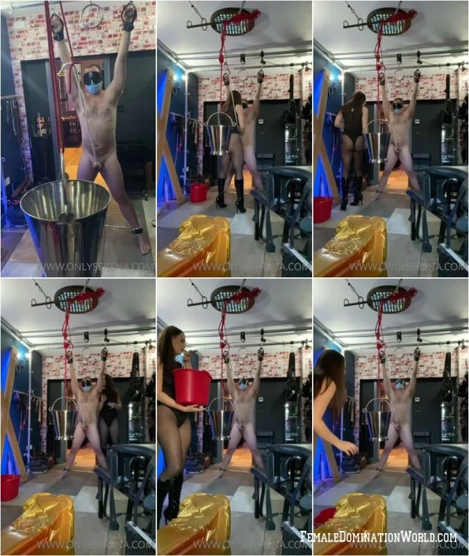 Gynarchy – Predicament bondageFeet spread wide with a spreader bar - 2023/HD