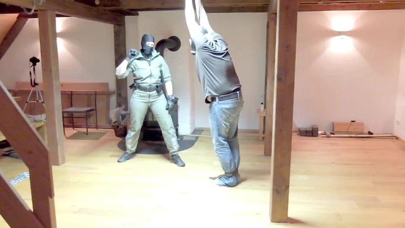 inmate – Telescope Baton beating - 2023/HD