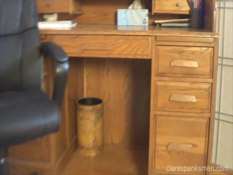 Clare Spanks Men – Irene Silver Gives A Spanking In The Office - 2023/HD