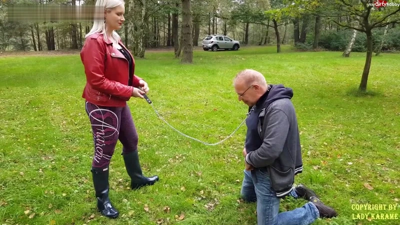 Ballbusting With Sexy Hunter Boots - 2022/HD