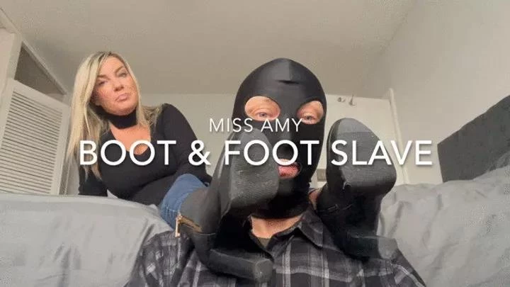 Soles Feet - Boot Foot Slave with Miss Amy - 2024/FullHD