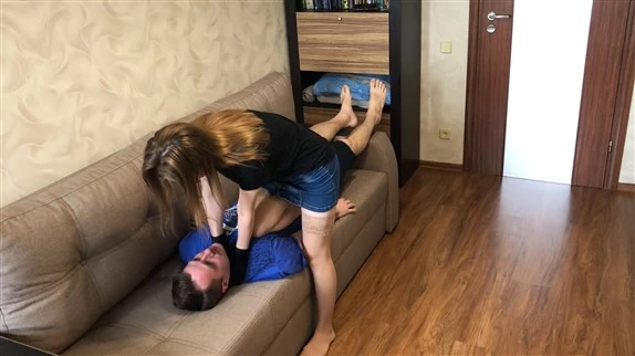 Smother In Spandex Gloves 2 with Evelina Domina - 2025/FullHD