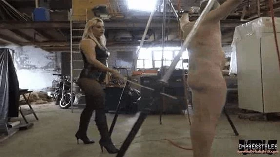Hell Of A Thrashing - Caning with Kelly Kalashnik - 2025/SD