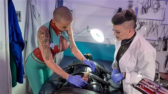 Rubber Nurses Sound Their Gimp with Lady Valeska - 2025/FullHD