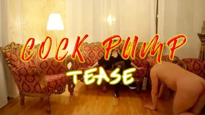 PUMP TEASING MY SLAVE with NoirQueenie - 2025/FullHD