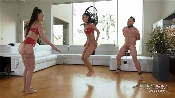 Dommes vs Balls - Alina Lopez, Gianna Dior - Ballbusting with Vicious Femdom Empire - 2025/FullHD