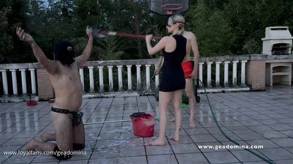 In The Villa With My Two Submissives with Gea Domina - 2025/HD