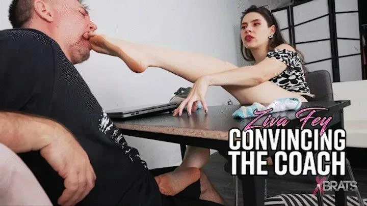 Convincing the coach - Ziva Fey with Bratty Foot Girls - 2025/FullHD