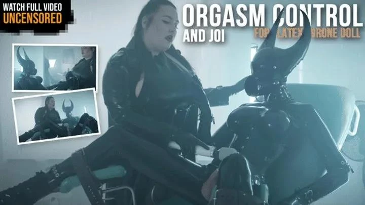 JOI And Orgasm Control For Latex Drone Doll - Mistress Karino with Femdom Adventures - 2025/UltraHD/4K