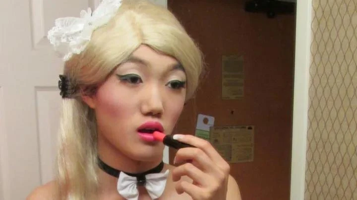 18YO Asian Sissy Transform + BJ Training with Tia Tizzianni - 2025/FullHD