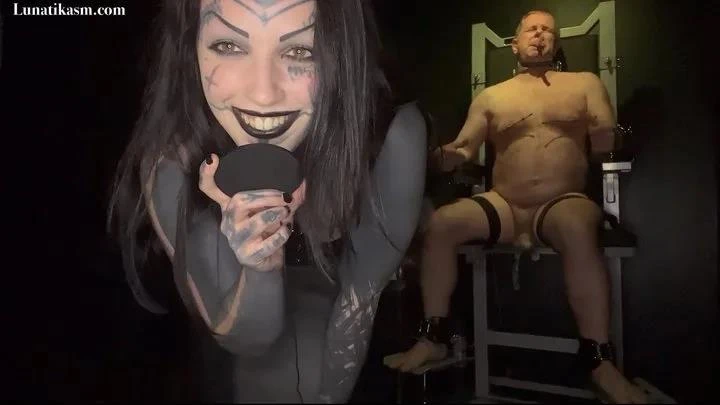 Her Voice Give Him Pain with Mistress Lunatika - 2025/HD