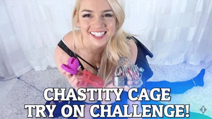 Mandy Marx - Chastity Cage Try On Challenge with Tease and Thank You - 2025/FullHD