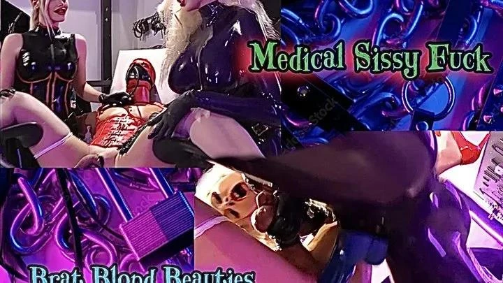 Brat Blondes Fuck Sissy Slut - Mistress Iside with God Slavena - 2026/FullHD