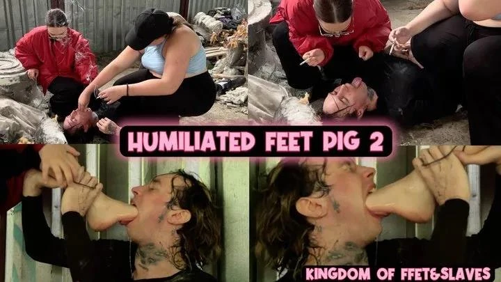 humiliated feet pig prt 2 (4K) with Kingdom Of Feet And Slaves - 2026/UltraHD/4K