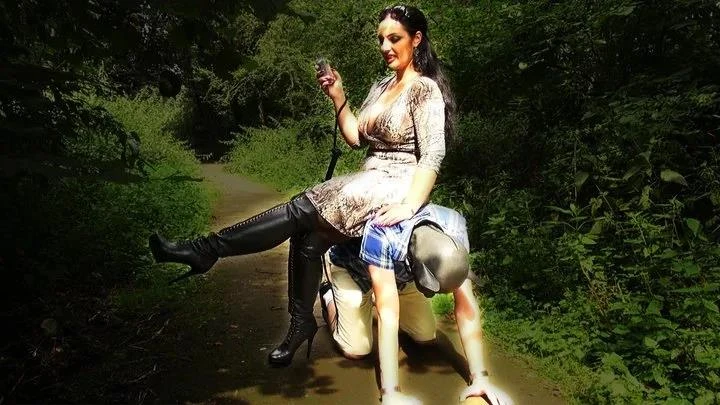 Electro CBT In The Forest Matriarch Ezada Sinn Shocks Her Chattel with Ezada Sinn - 2026/FullHD